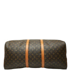 Louis Vuitton Monogram Keepall 60 Boston Bag Brown — view 3