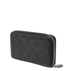 Louis Vuitton Monogram Mahina Zippy Wallet Zip Around Noir Black — view 2