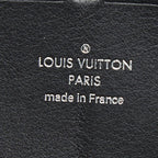 Louis Vuitton Monogram Mahina Zippy Wallet Zip Around Noir Black — view 7