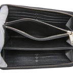 Louis Vuitton Monogram Mahina Zippy Wallet Zip Around Noir Black — view 6