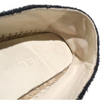 Chanel Cccoco Mark Espadrille Flat Shoes Black — view 6