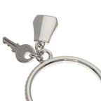 Hermes Kelly Clochette PM Diamond 53 Ring 18K White Gold — view 8