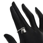 Hermes Kelly Clochette PM Diamond 53 Ring 18K White Gold — view 9