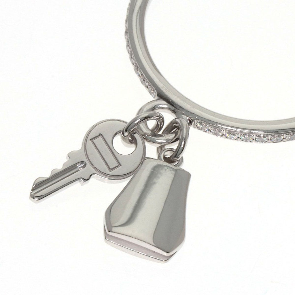 Hermes Kelly Clochette PM Diamond 53 Ring 18K White Gold — view 7