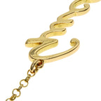 Gucci Logo Necklace 18K Yellow Gold — view 5
