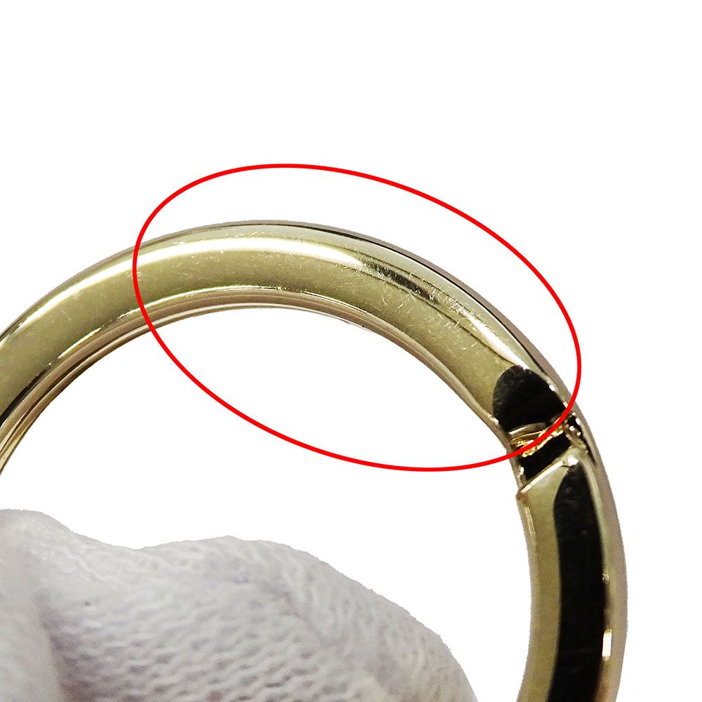 Gucci Charm Leather GG Emblem — view 9