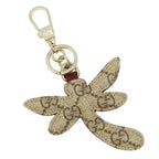 Gucci Charm Leather GG Emblem — view 2