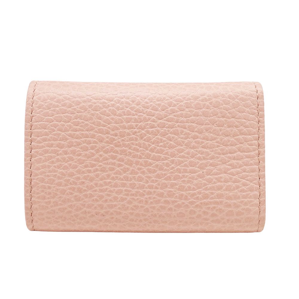 Gucci Key Case Leather Petit Marmont Double Pink Holder — view 2