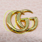 Gucci Key Case Leather Petit Marmont Double Pink Holder — view 7