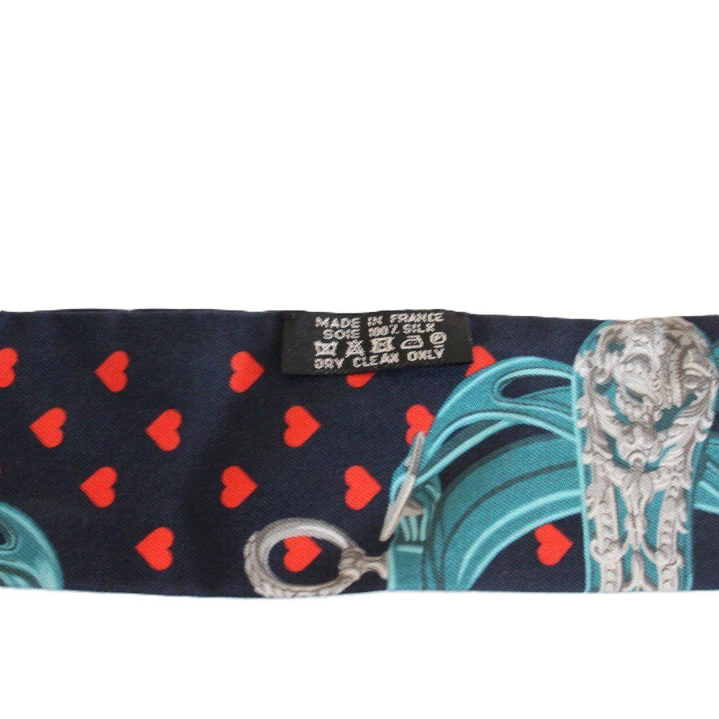 Hermes Twilly Bride de Gala Silk Black — view 4