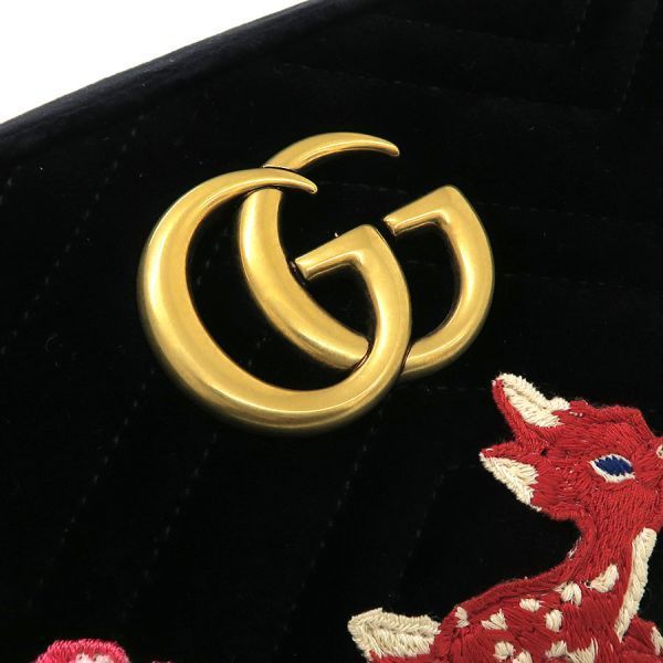 Gucci GG Marmont Chain Shoulder Bag — view 4