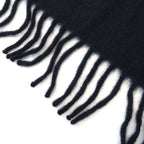 Hermes Scarf Cashmere Blue Navy — view 4