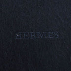 Hermes Scarf Cashmere Blue Navy — view 3