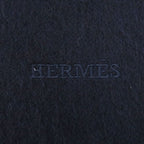 Hermes Scarf Cashmere Blue Navy — view 5