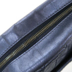 Chanel Quilted Handbag Blue Navy — view 8