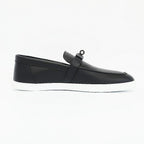 Hermes Moccasins Mind Loafers Kelly Black Calf 42 — view 2