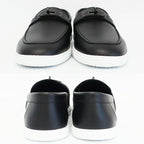 Hermes Moccasins Mind Loafers Kelly Black Calf 42 — view 4