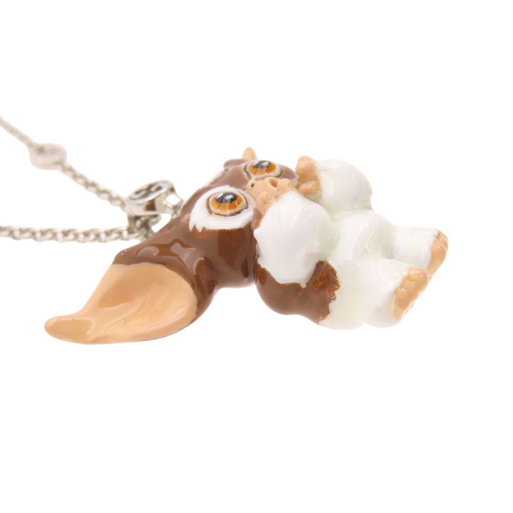 Gucci Gremlin Gizmo Necklace Brown White — view 5