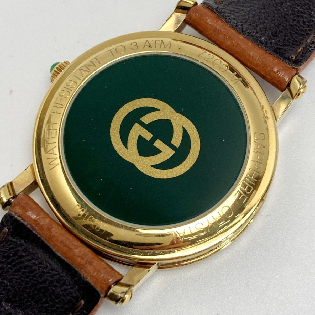 Gucci Roman Dial Date White Quartz Watch — view 4