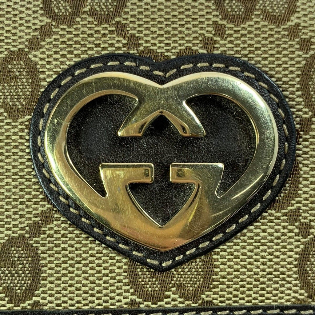 Gucci Lovely GG Canvas Leather Wallet — view 4