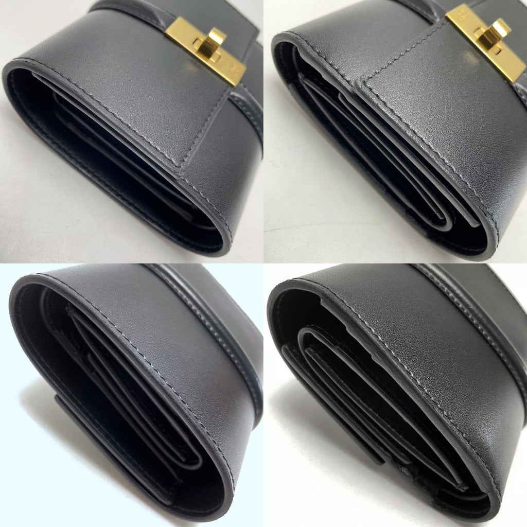 Celine Small Trifold Wallet 16 Seeds Black — view 7