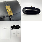 Celine Small Trifold Wallet 16 Seeds Black — view 8