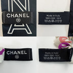 Chanel Scarf Scrunchie Set CC Logo Multicolor Silk — view 7