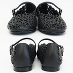 Hermes Ballet Shoes Meri Chaine D'ancre Black Calf 38.5 — view 4