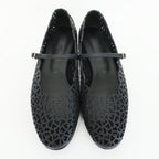 Hermes Ballet Shoes Meri Chaine D'ancre Black Calf 38.5 — view 3