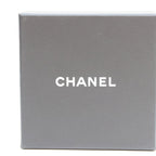 Chanel Gold Big Comic Mark Hoop Earrings — view 6