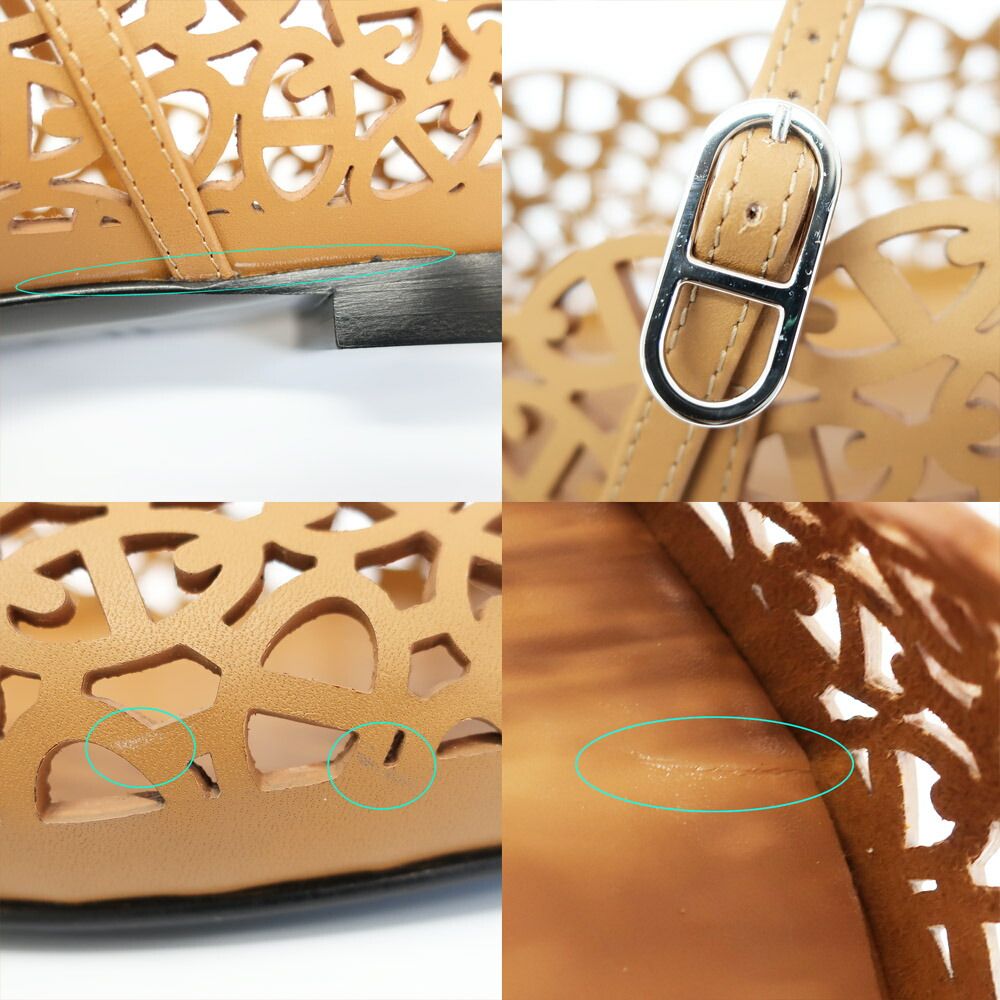 Hermes Ballet Shoes Meri Chaine D'ancre Natural Calf — view 7