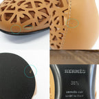 Hermes Ballet Shoes Meri Chaine D'ancre Natural Calf — view 8