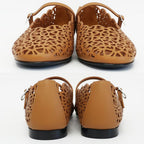 Hermes Ballet Shoes Meri Chaine D'ancre Natural Calf — view 4