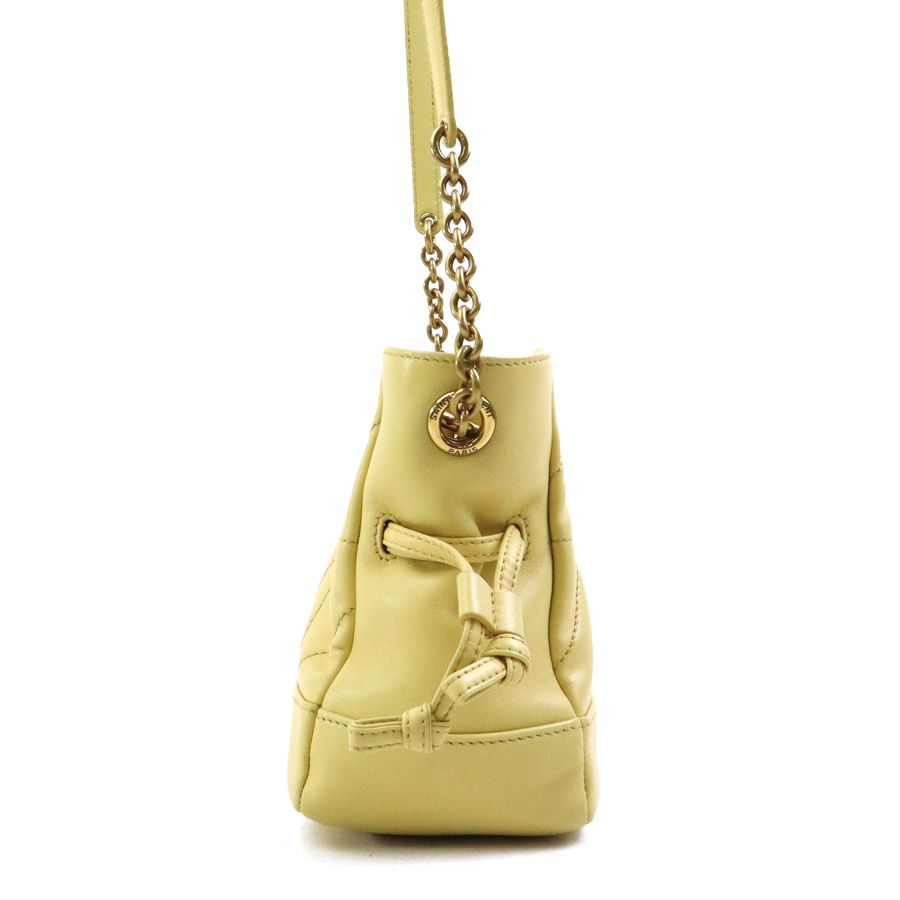 Saint Laurent Shoulder Bag Jamie Mini Cream Yellow — view 2