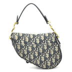 Dior Saddle Bag Leather Canvas — view 3