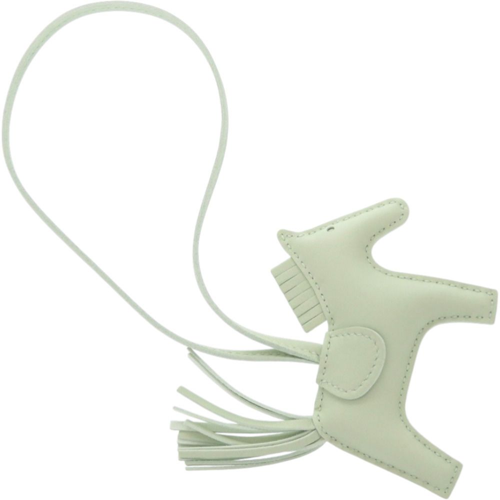 Hermes Rodeo PM Lambskin Veil Fizz Key Holder Valfiz — view 3