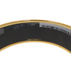 Hermes Enamel GM Tea for Two Metal Multicolor Bangle Bracelet — view 7