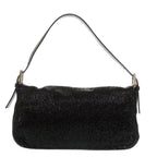 Fendi Mamma Bucket Beads Leather Black Handbag — view 3