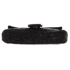 Fendi Mamma Bucket Beads Leather Black Handbag — view 5