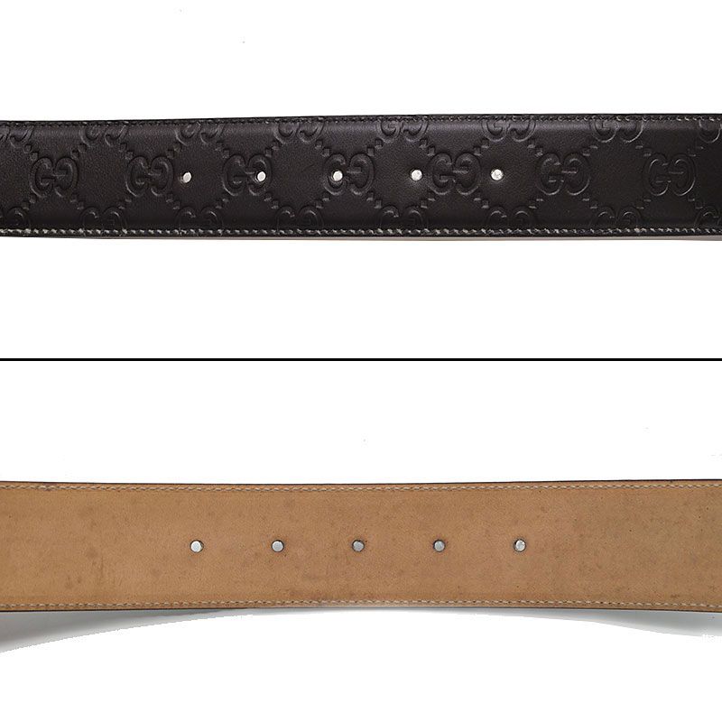 Gucci Interlocking Buckle Belt Black — view 2