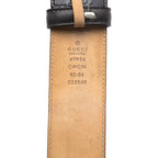 Gucci Interlocking Buckle Belt Black — view 5