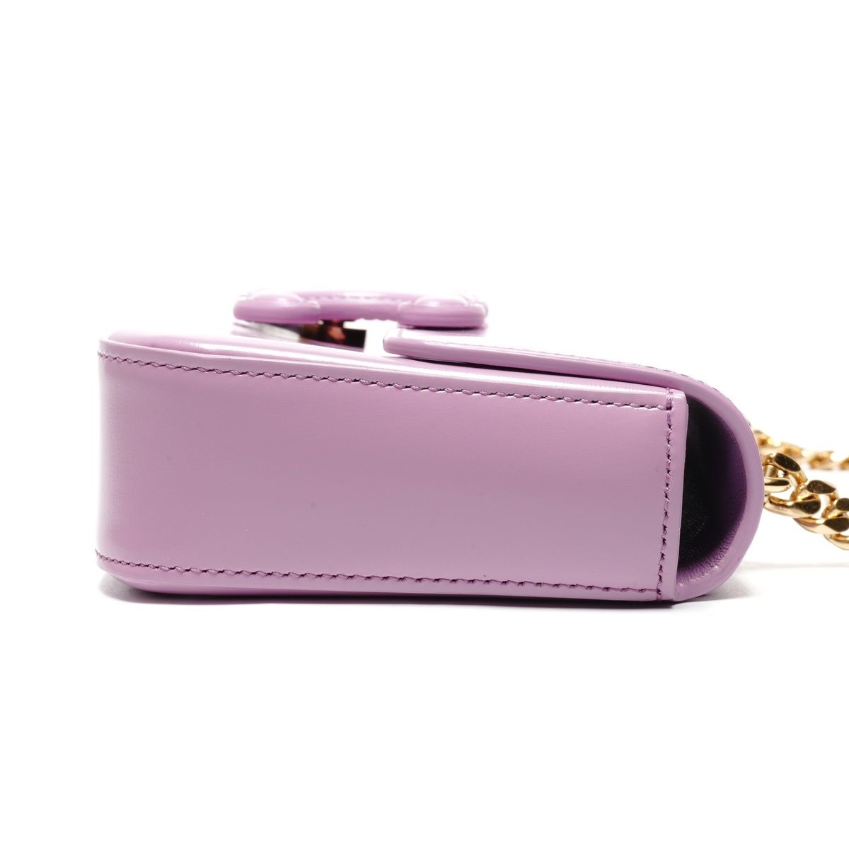 Celine Shoulder Bag Triomphe Chain Shiny Calfskin — view 4