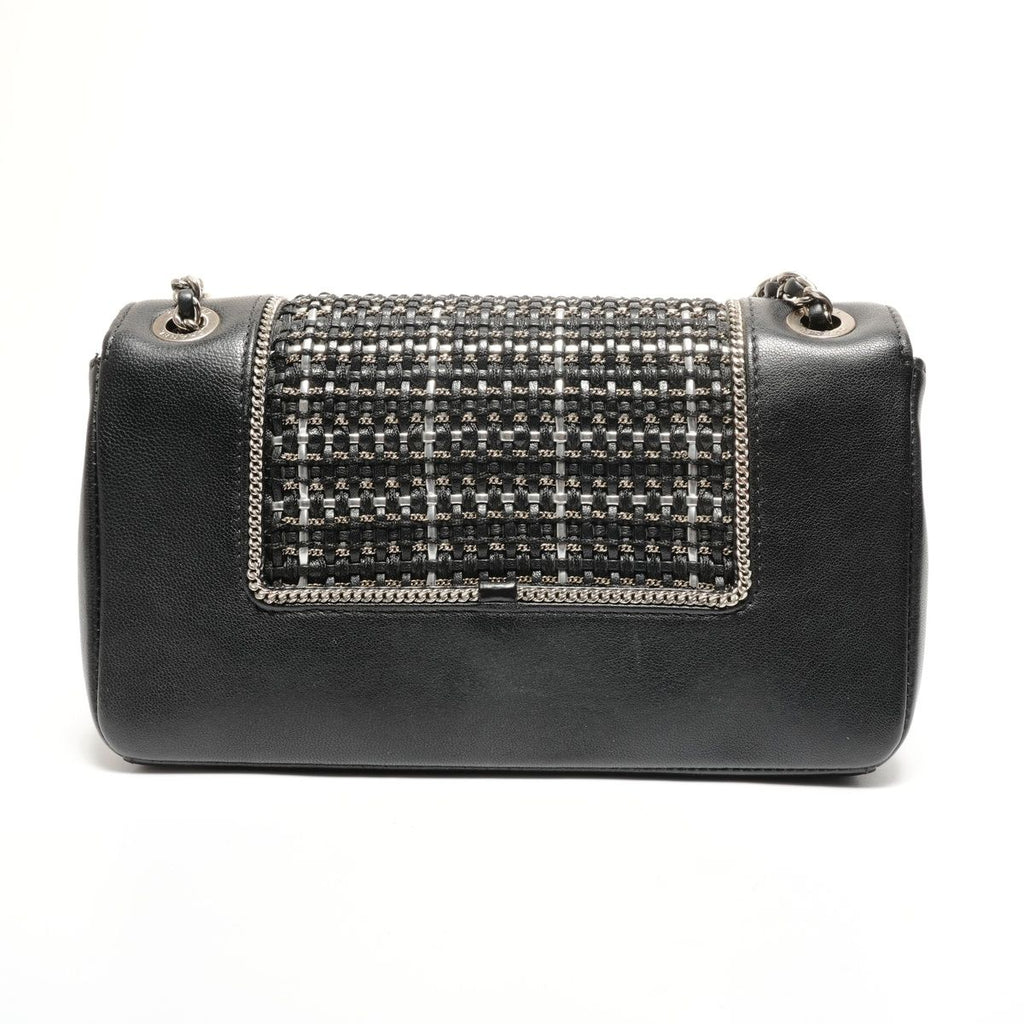 Chanel Shoulder Bag Lambskin Double Flap Check — view 2