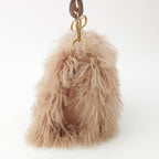 Dior Leather Galiano Era Hiver Libertine Hobo Shoulder Bag Pink Beige — view 4