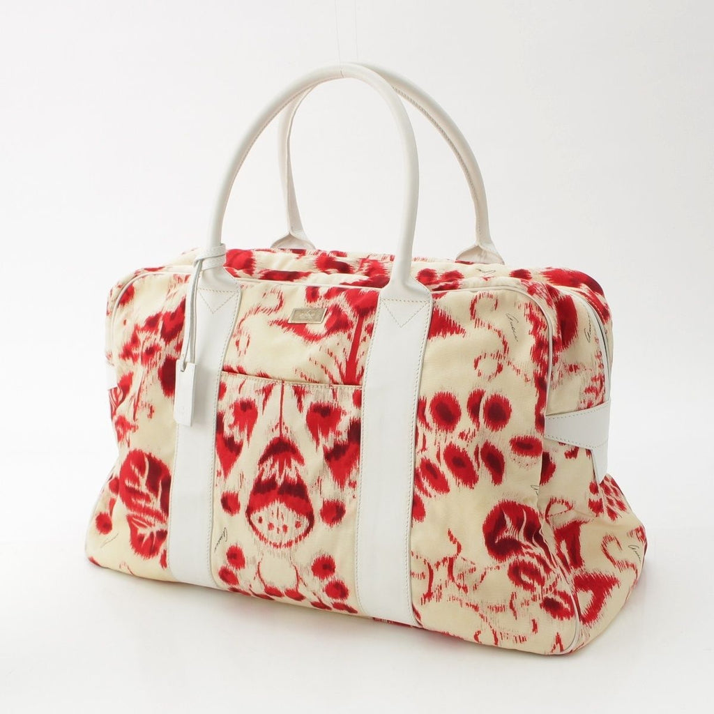 Gucci Era Flower Boston Bag Red — view 2