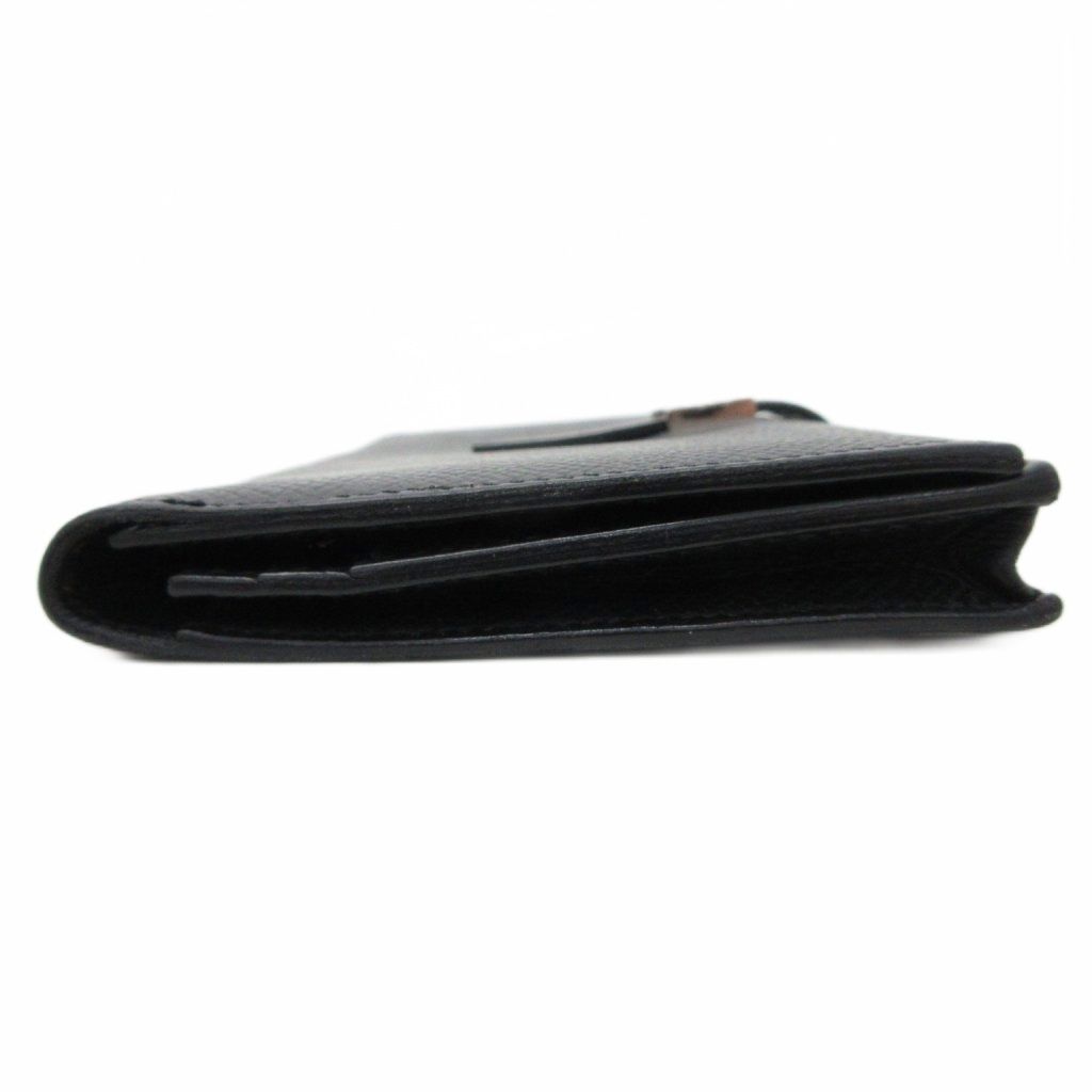 Hermes Bearn Souffle Logo Wallet Bifold with Coin — view 4