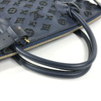 Louis Vuitton Handbag Lock It Vertical Blue Black — view 6
