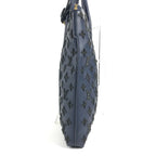 Louis Vuitton Handbag Lock It Vertical Blue Black — view 3