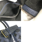 Louis Vuitton Handbag Lock It Vertical Blue Black — view 9