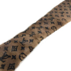 Louis Vuitton Scarf Logo Tippet Unknown Mink Brown — view 6